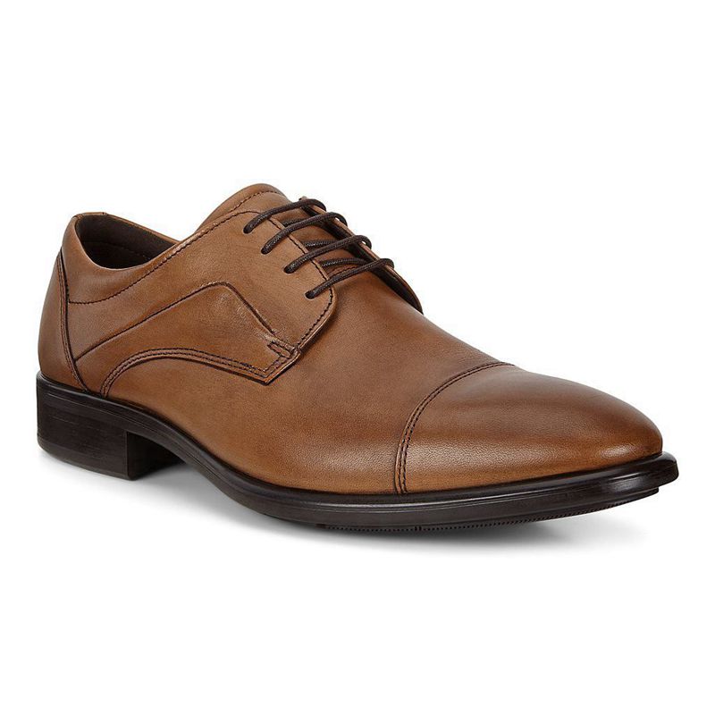 Zapatos Derby Ecco Citytray Para Hombre,Negras,436825-QUL